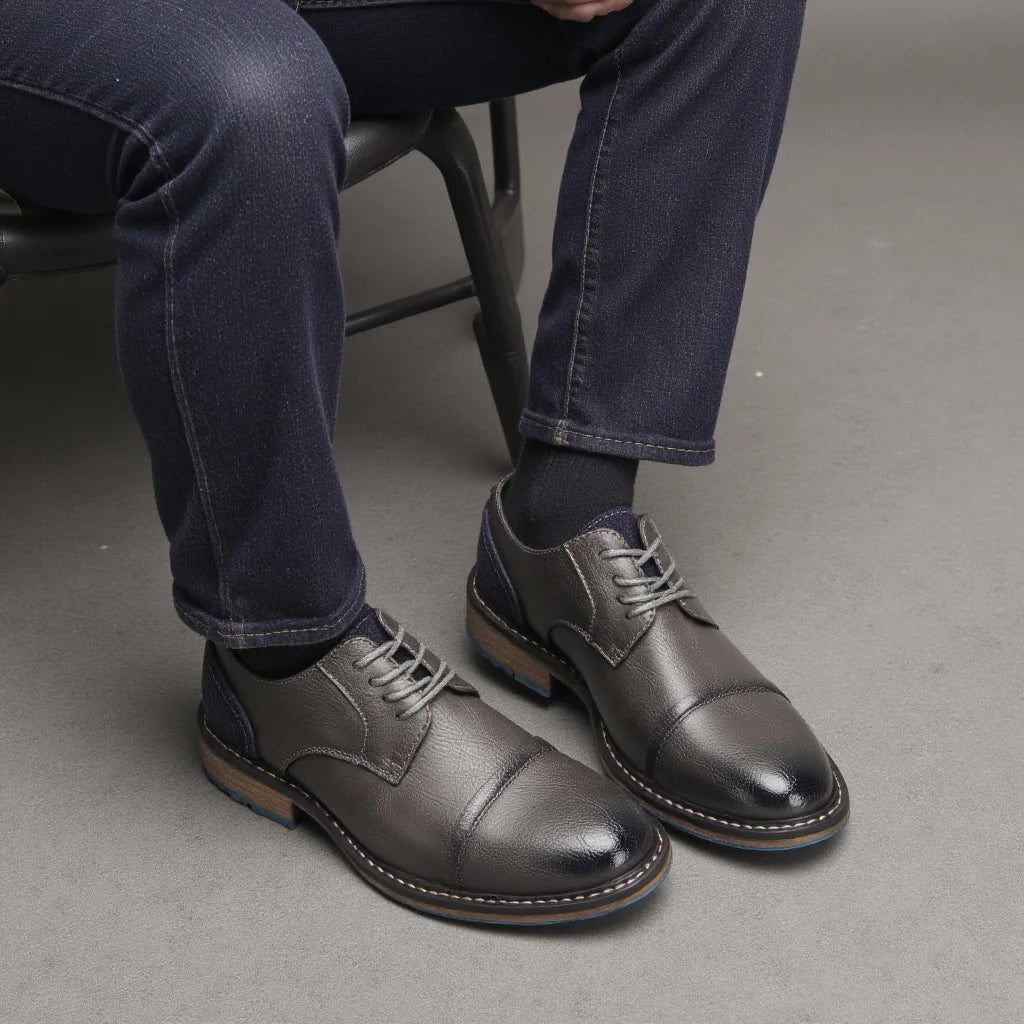 Casual Shoes Men Fashion Comfortable 2026 Brand Shoes Men Leather