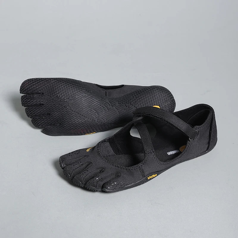 Women‘s Five Toe Shoes with Loop Strap - Barefoot Minimalist Flats for Hiking, Yoga, Gym Quick-Dry Water & Everyday Casual Wear
