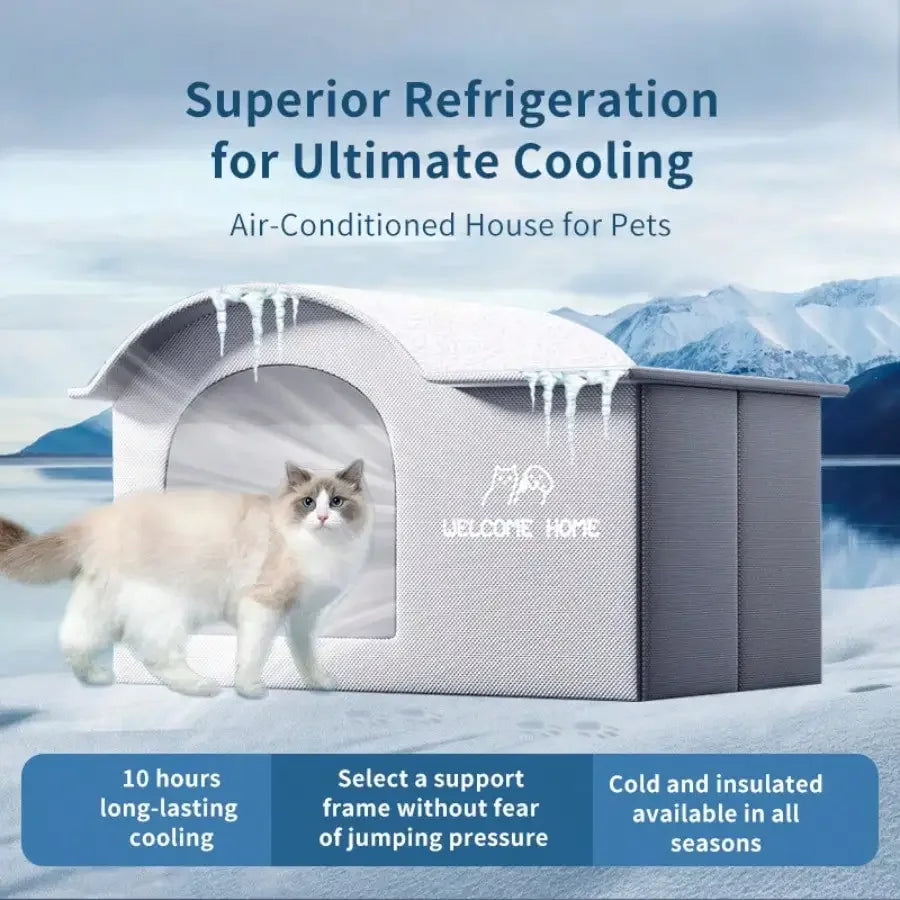 summer small Cat dog Ice House Air Conditioning BED Summer Cooling Cat & Dog Four Seasons Pet Ice House