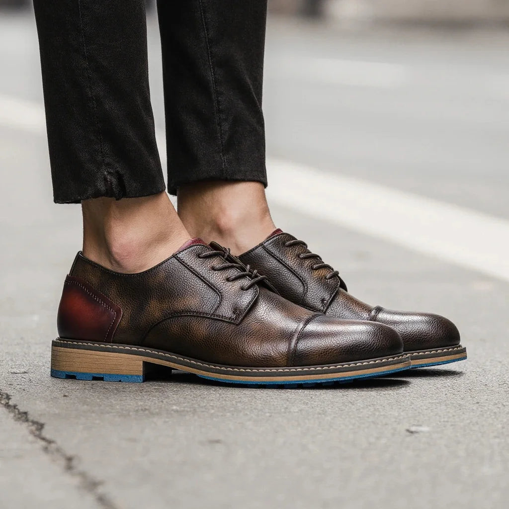 Casual Shoes Men Fashion Comfortable 2026 Brand Shoes Men Leather