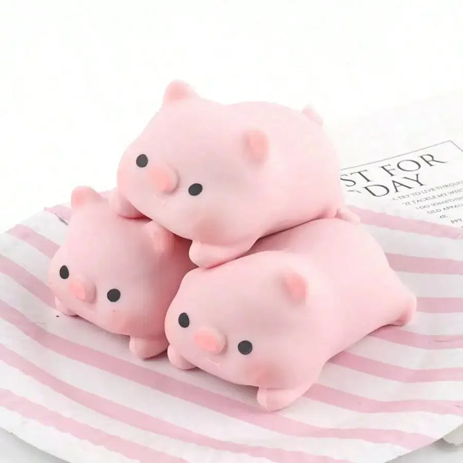 Creative Stress Relief Pull Pig Squishy Toy - Stretchy Mochi Tofu Ball - Decompression Vent Fidget For Adults - Suitable For Holiday Gifts, Fun And Cute Gifts, Birthday Gifts, Easter Gifts, Halloween Gifts, Christmas Gifts, P