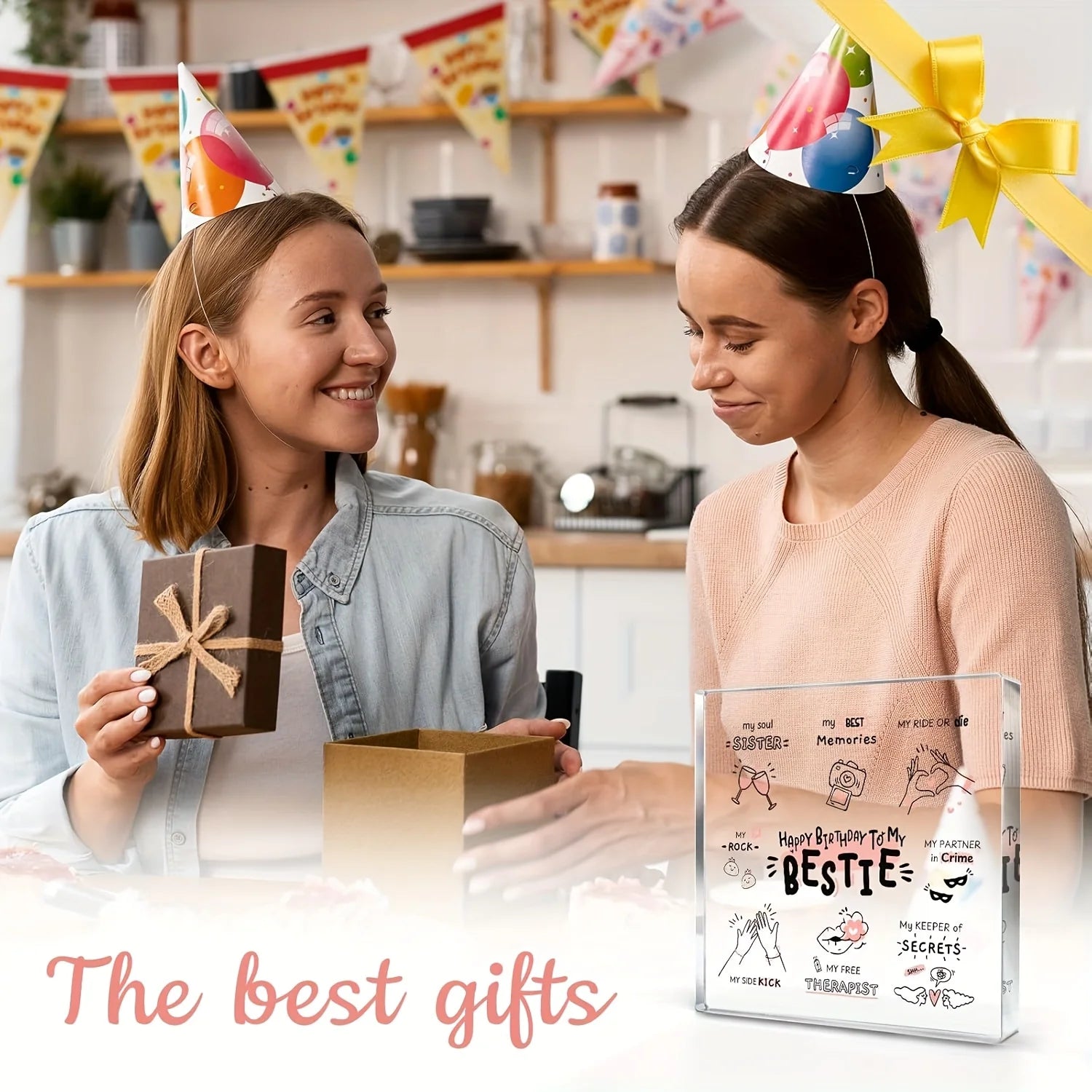 Bestie Gifts for Women, Friend Gifts, Best Friend Women Gifts, Friendship Gifts for women, Birthday Gifts for Bff Soul Sister
