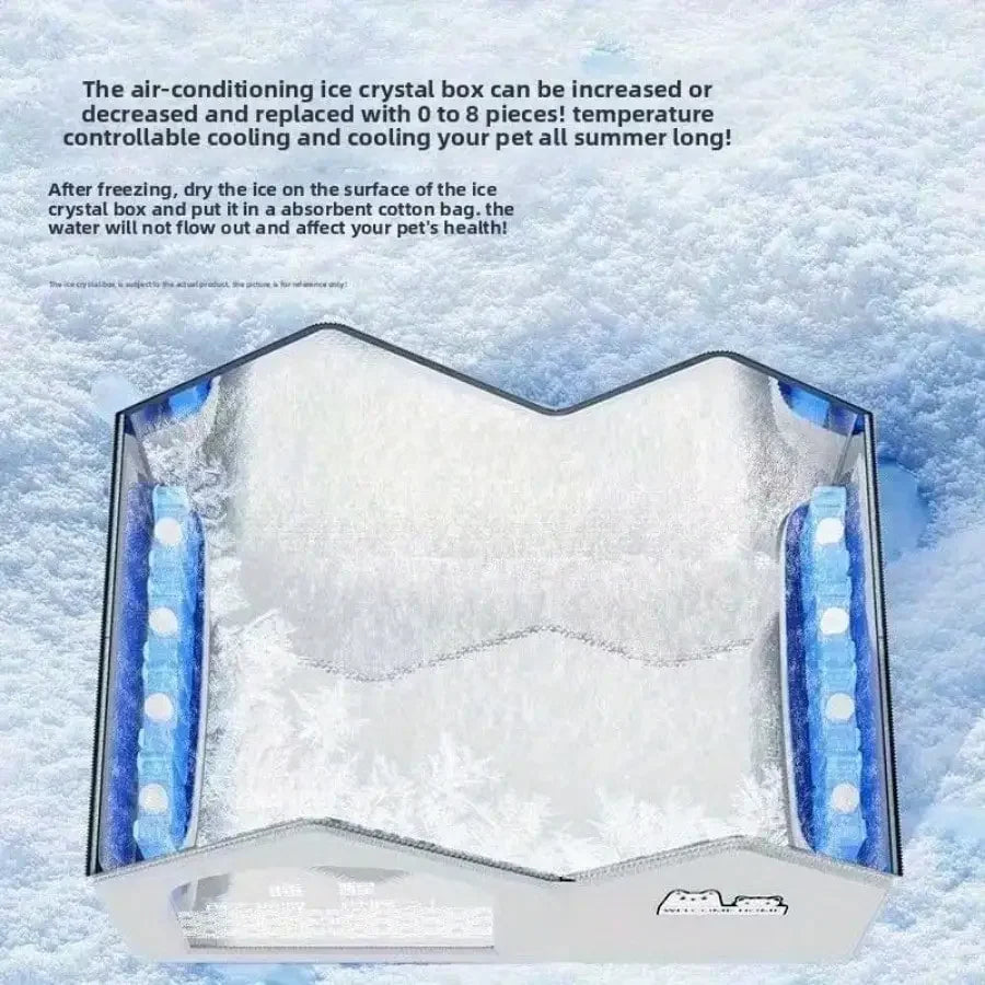 summer small Cat dog Ice House Air Conditioning BED Summer Cooling Cat & Dog Four Seasons Pet Ice House