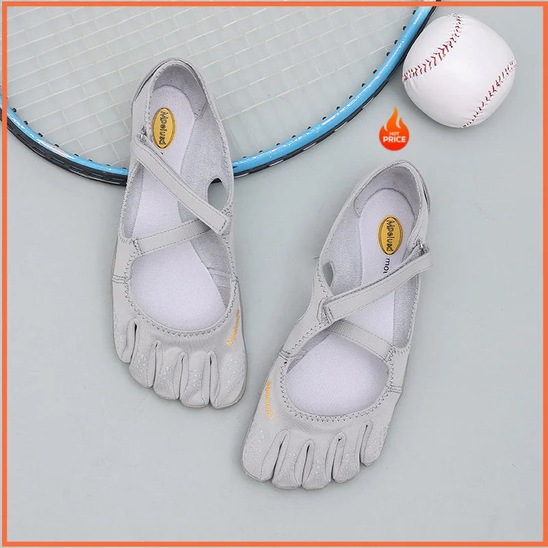 Women‘s Five Toe Shoes with Loop Strap - Barefoot Minimalist Flats for Hiking, Yoga, Gym Quick-Dry Water & Everyday Casual Wear