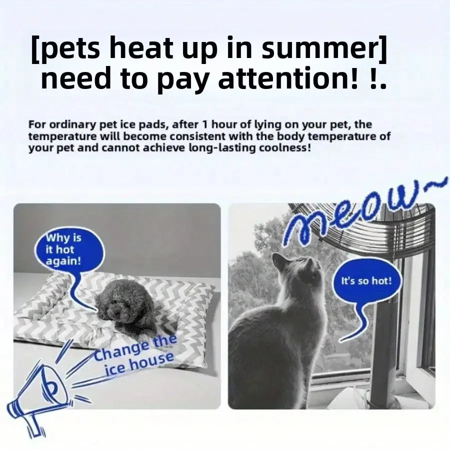summer small Cat dog Ice House Air Conditioning BED Summer Cooling Cat & Dog Four Seasons Pet Ice House