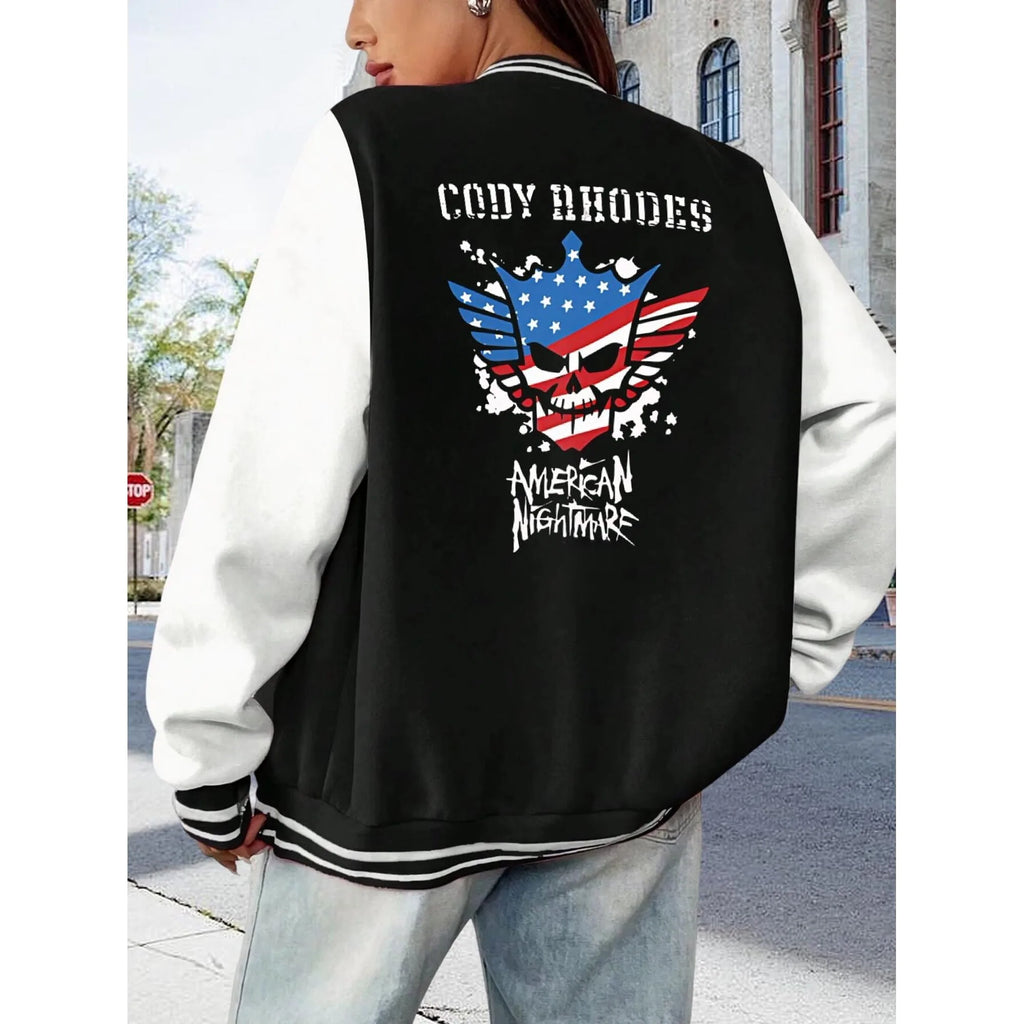 Cody Rhodes Merch Jacket Cosplay Women Men Fashion Casual Streetwear Sweatshirts