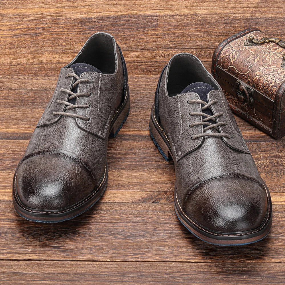 Casual Shoes Men Fashion Comfortable 2026 Brand Shoes Men Leather