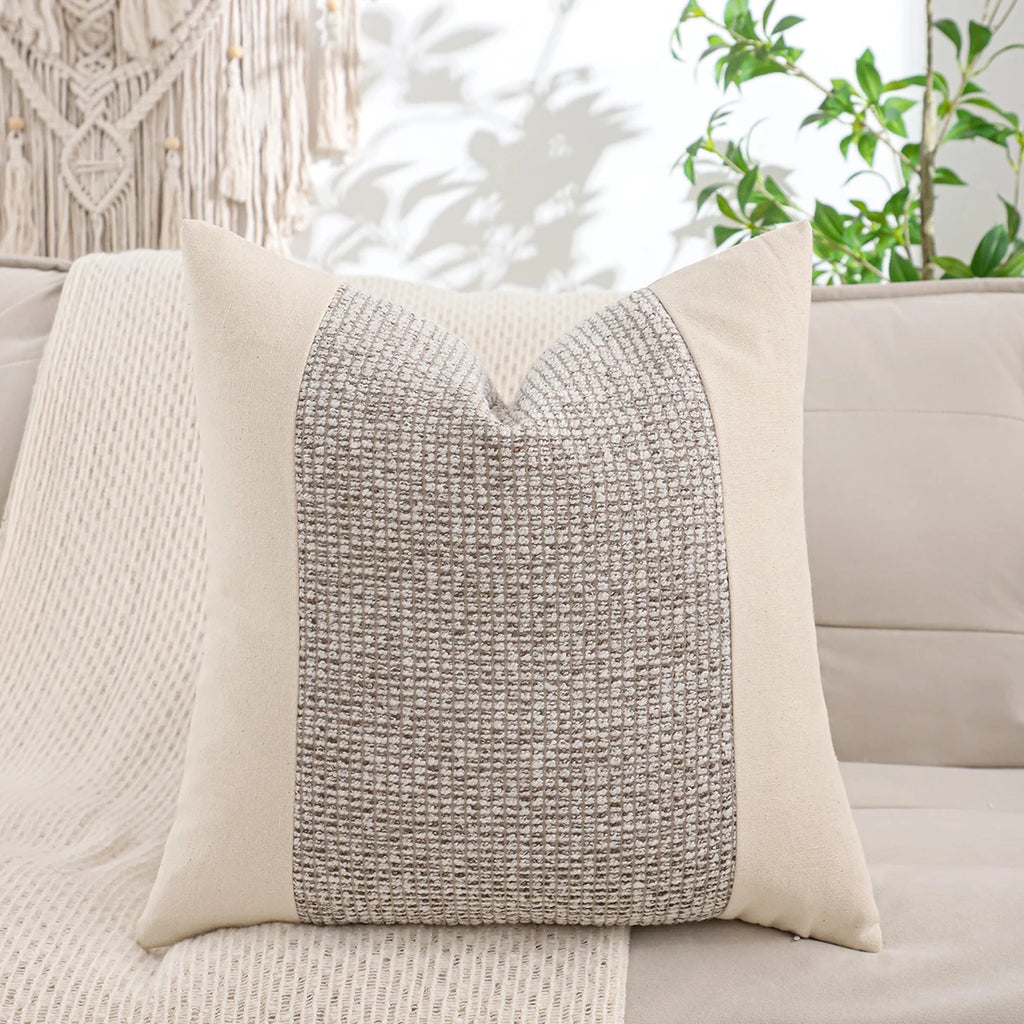 1 PC Jacquard Patchwork Throw Pillow Decorative cushion Cover for Home Living Room