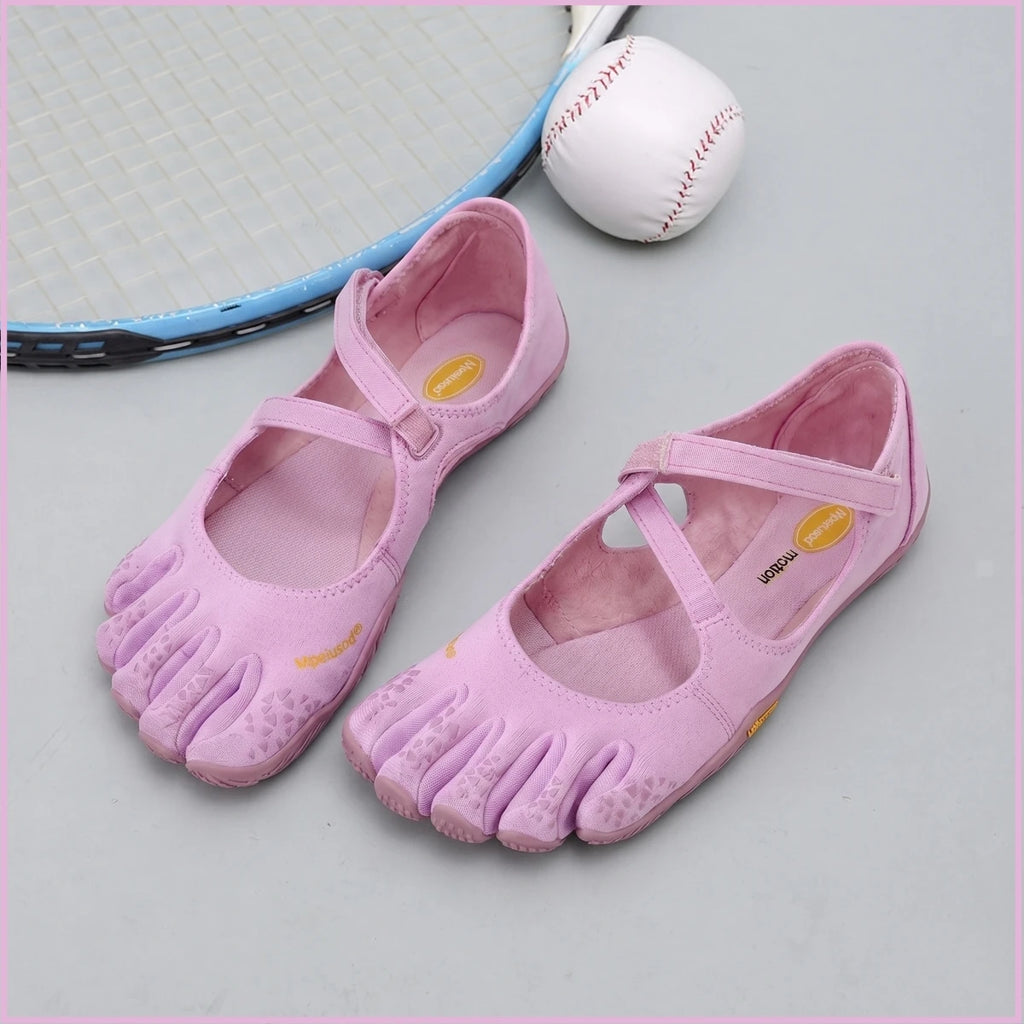 Women‘s Five Toe Shoes with Loop Strap - Barefoot Minimalist Flats for Hiking, Yoga, Gym Quick-Dry Water & Everyday Casual Wear